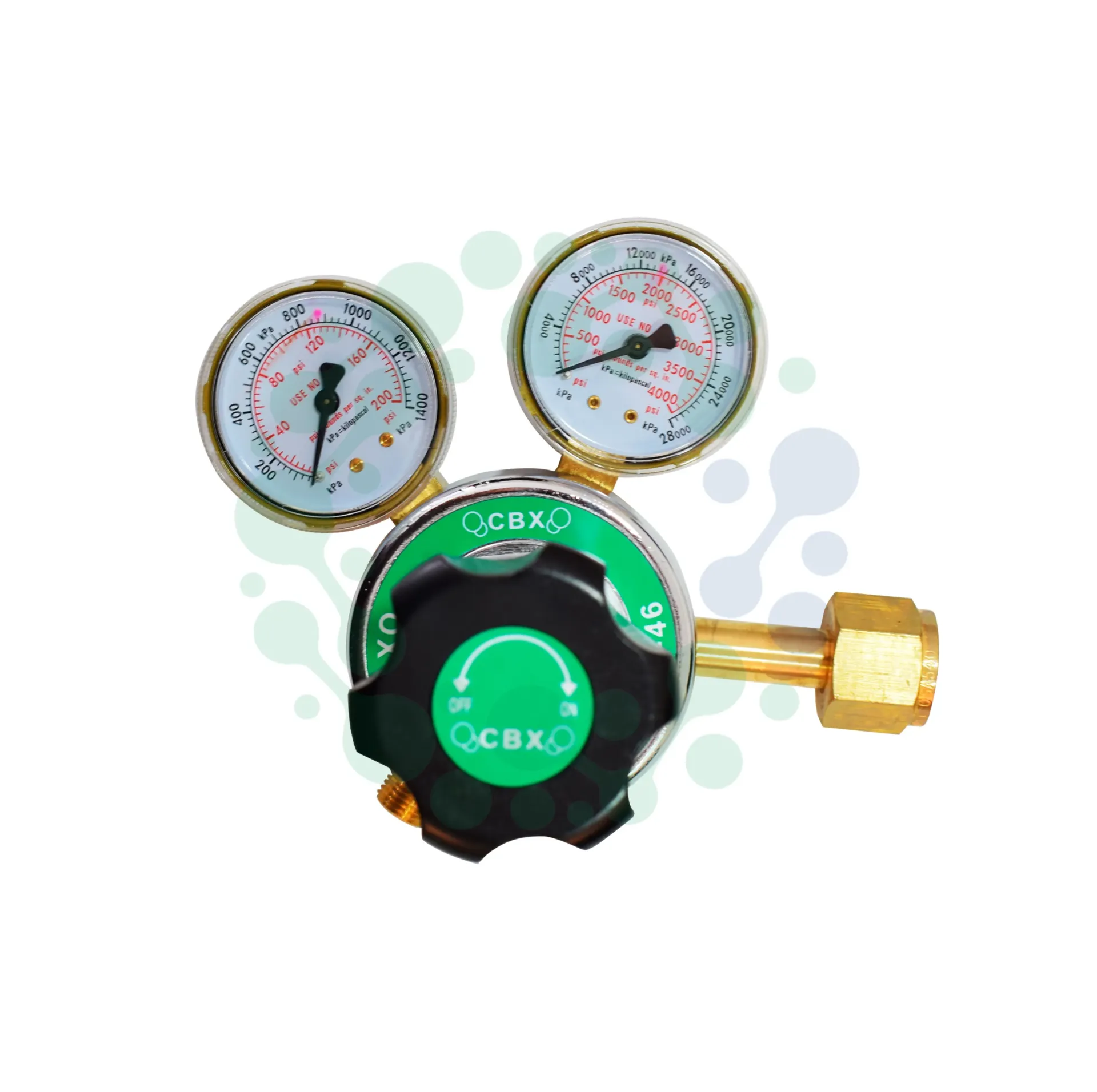 [CBX] REGULADOR DE ALTA PRESION DE OXIGENO CGA 540